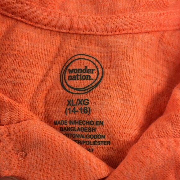 4 PC WONDER NATION SHIRT LOT 2 T-SHIRTS 2 POLOS BOYS SIZE XL 14-16 - Picture 7 of 13
